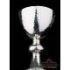 Vintage Solid-Silver Chalice and Paten Set. Spain, 20th Century