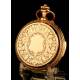 Antique Girard Perregaux 18K Repeater Pocket Watch. Calendar. Switzerland, Circa 1915