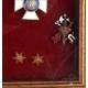 Medallas e insignias de capitán de la Legión Española. Bien conservadas.