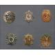 Collection of Pins of the National Police. Spain
