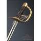 Antique Napoleonic Sword for Cavalry of Cuirassiers, Model AN XIII. France, 1814