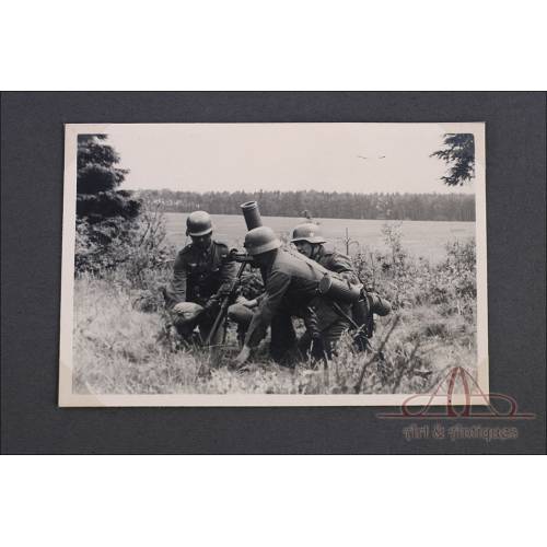 Photo Album of a German Soldier. 3rd Artillery Battery of Bremen. Germany, IIWW.