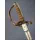 Antigua Espada de Oficial de Infantería Británica Mod. 1822. Circa 1880.