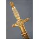 Antique Dagger for Officer Cadet of the Military Academy, Model 1940. Spain