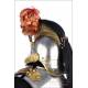 Antique French Cuirassiers Helmet and Cuirass Set. Model 1874
