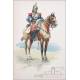 Antique French Cuirassiers Helmet and Cuirass Set. Model 1874