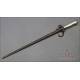 Antique French Lebel Sword Bayonet, Model 1886. France, 19th Century