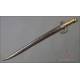 Antique Chassepot Sword Bayonet Model 1866. Alex Coppel. Germany, 19th C.