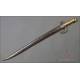 Antique Chassepot Sword Bayonet Model 1866. Alex Coppel. Germany, 19th C.