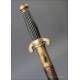 Antique French Navy Side Arm for Administravive Officers. France, 2nd Empire, 1860