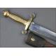 French Sapper-Firemans Sidearm Sword Model 1855. France, 1860