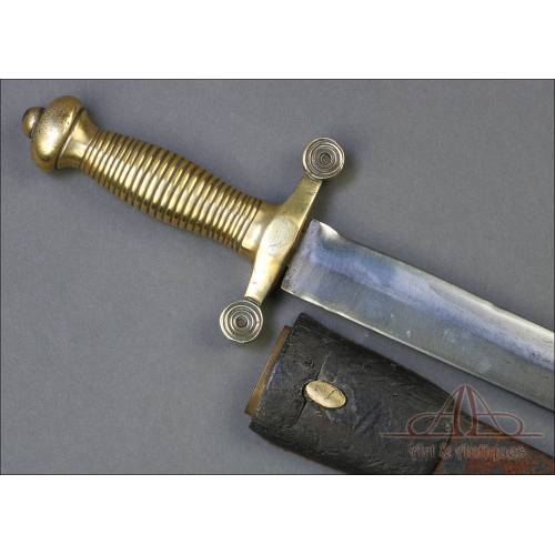 French Sapper-Firemans Sidearm Sword Model 1855. France, 1860