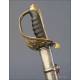 Reproduction of the British Sword Model 1845 for Infantry Officer