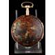 Antique Carriage Verge Fusee Alarm Watch. Tortoiseshell Case. Switzerland, Circa 1780