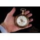 Antique Carriage Verge Fusee Alarm Watch. Tortoiseshell Case. Switzerland, Circa 1780