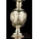 Beautiful Antique Solid-Silver Chalice. France, 19th Century