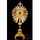 Antique Ormolu Monstrance. France, 19th Century