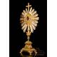 Antique Ormolu Monstrance. France, 19th Century