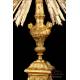 Antique Ormolu Monstrance. France, 19th Century