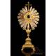 Antique Ormolu Monstrance. France, 19th Century