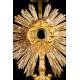 Antique Ormolu Monstrance. France, 19th Century