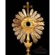 Antique Ormolu Monstrance. France, 19th Century