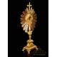 Antique Ormolu Monstrance. France, 19th Century