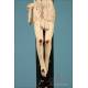 Antiguo Cristo Hispano Filipino de Marfil. Siglo XVIII