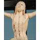 Antique Spanish-Philippine Ivory Christ. 18th Century