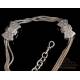 Antique Solid-Silver Pocket Watch Chain. 19th Century