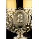 Beautiful Antique Silver Chalice. France, 1818-38