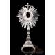 Antique Solid-Silver Monstrance. Paris, France, 1818-38