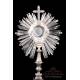 Antique Solid-Silver Monstrance. Paris, France, 1818-38