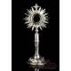 Very Antique Spanish Solid-Silver Monstrance. Spain, 18th Century