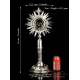 Very Antique Spanish Solid-Silver Monstrance. Spain, 18th Century