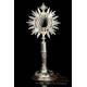 Very Antique Spanish Solid-Silver Monstrance. Spain, 18th Century