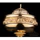 Beautiful Vintage Solid-Silver Ciborium. Spain, 1970s-80s