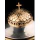 Beautiful Vintage Solid-Silver Ciborium. Spain, 1970s-80s