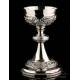 Vintage Solid-Silver Spanish Chalice. Spain, 1970s-80s