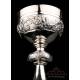 Vintage Solid-Silver Spanish Chalice. Spain, 1970s-80s