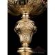 Antique French Gilded Silver Ciborium. France, Late 19th Century