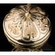 Antique French Gilded Silver Ciborium. France, Late 19th Century