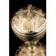 Antique French Gilded Silver Ciborium. France, Late 19th Century