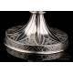 Small Portable Ciborium. Solid Silver. France, 19th Century