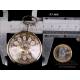 Antique Tarts Triple-Case Verge Fusee Silver Pocket Watch. Calendar. London, Circa 1779