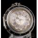 Antique Tarts Triple-Case Verge Fusee Silver Pocket Watch. Calendar. London, Circa 1779