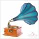 Antique Spanish His Masters Voice Gramophone. Mod. 2. Spain, 1915