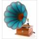 Antique Spanish His Masters Voice Gramophone. Mod. 2. Spain, 1915