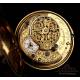 Antique Pair-Case Abel Panchaud Verge Fusee Pocket Watch. London, Circa 1800