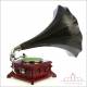 Antique Spanish His Masters Voice Gramophone-Phonograph. Mod. 9. Spain, 1915